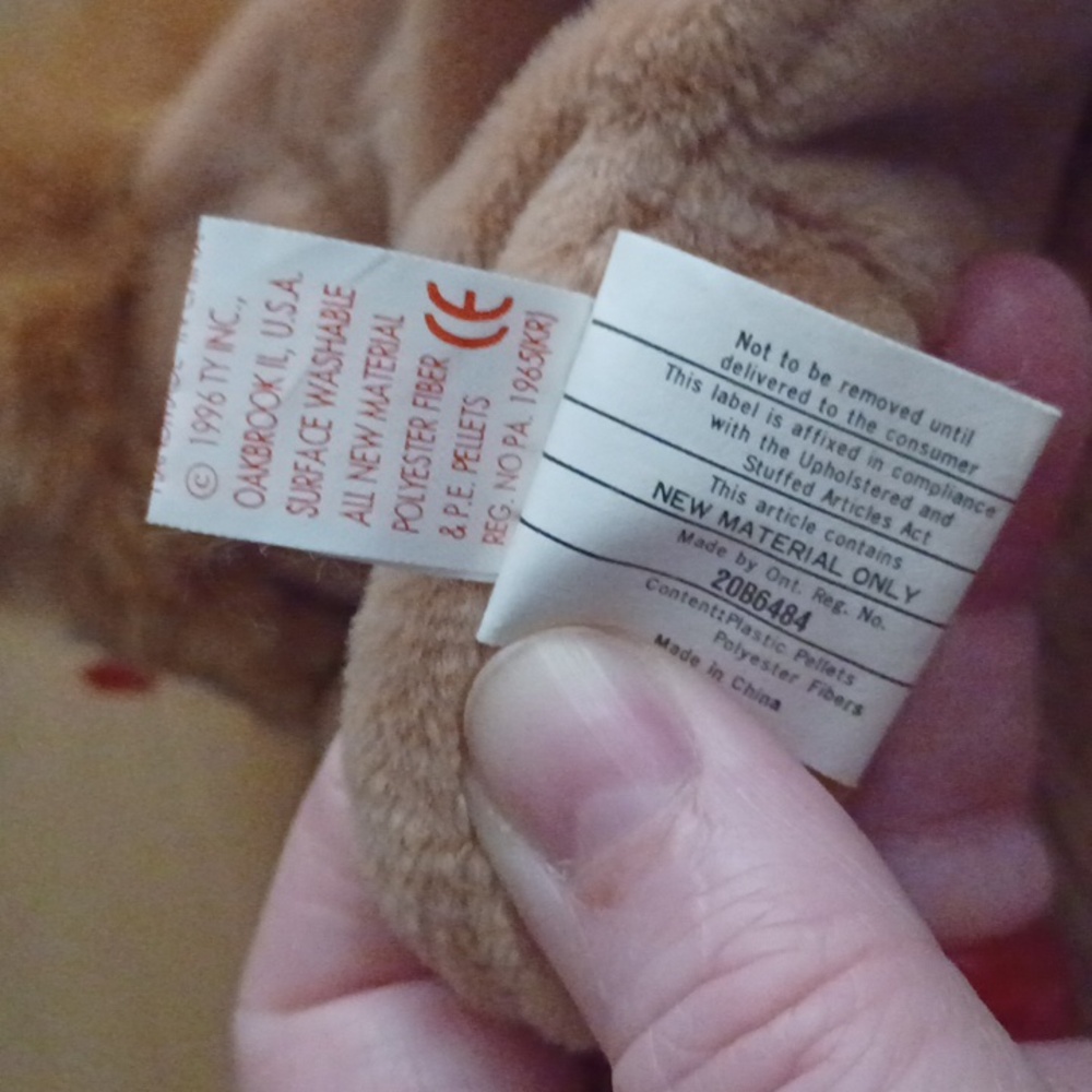 Ty 1997 Beanie Babies Roary The Lion - Picture 4 of 7